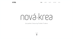 Desktop Screenshot of krea.sk