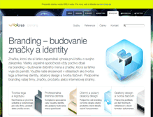 Tablet Screenshot of branding.krea.sk