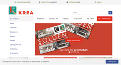 Desktop Screenshot of krea.be