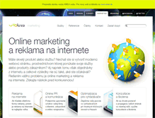 Tablet Screenshot of marketing.krea.sk